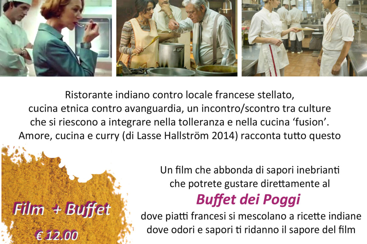 Film Amore, Cucina e Curry + Buffet